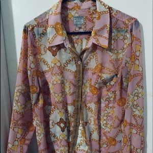 Light weight transparent blouse